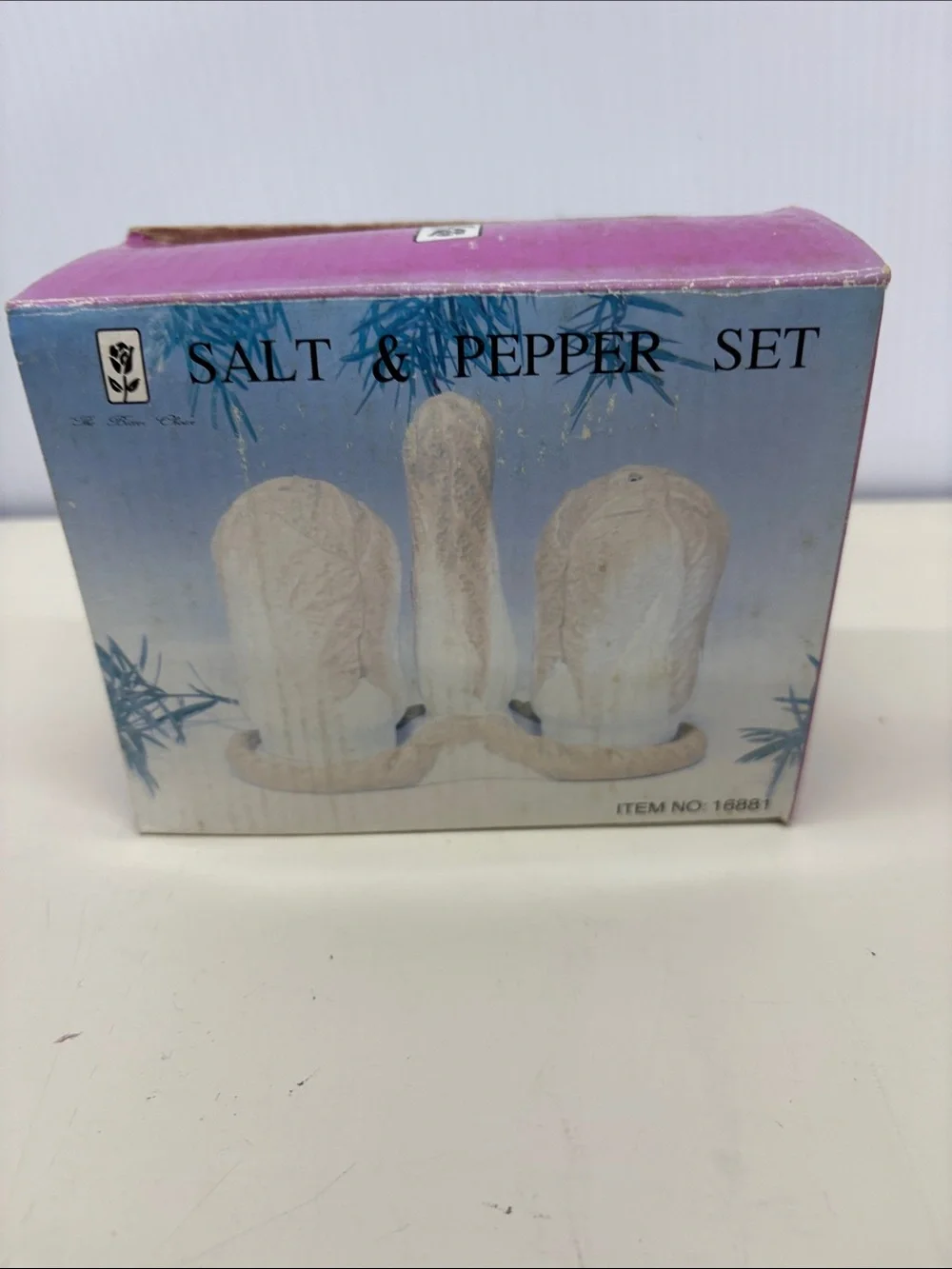 Salt & Pepper Set with Tray